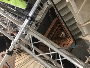Grip-Box cablecam vertical winchcage escalier movi M15